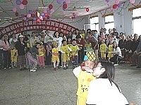 北竿各界慶祝母親節活動溫馨又有趣。(圖/文:陳鵬雄)