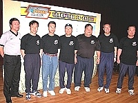 　第二屆「五三一世界禁菸日－健康上籃」籃球賽舉行開幕儀式，展現對抗菸害的決心。（圖／文：張登傑）