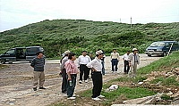 　莒光鄉民代表會下鄉落實鄉政考察。（圖／文：陳樂團）