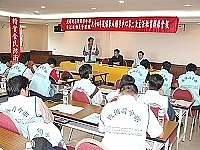 　動管組召開今年第二次主任秘書聯席會報，地區後備軍人出席踴躍。（圖／文：曹重偉）