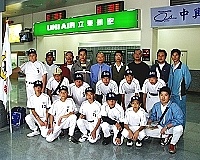 　馬祖跨出五十年來第一步！馬祖青少棒代表隊昨日搭機前往台灣嘉義參加WBF國手選拔賽。（圖／文：張登傑）