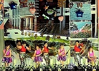 東引國中小畢業晚會,熱歌勁舞帶動全場氣氛。(圖/文:陳其敏)