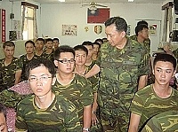 余主任期許大家秉持虛心學習的心,讓軍旅生涯成為人生重要的轉捩點。(圖/文:蔡忠孝)