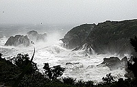 東引北海湧起千堆雪,景觀非常壯麗。(圖/文:陳其敏)