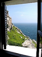 東湧燈塔一景。(圖/文:陳其敏)