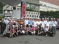 馬祖各界電力建設參訪團拜訪遠位於瑞芳的深澳火力發電廠參觀。(圖:台電馬祖區處提供)
