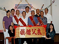 　為慶祝一年一度的父親節，南竿鄉公所於昨天晚間進行模範父親表揚典禮與餐會。（圖／文：張登傑）