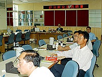 　監察院公職人員財產申報處昨日來馬舉辦政治獻金法宣導說明會。（圖／文：張登傑）