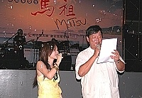 　知名歌手彭佳慧用她熱情的歌聲、爽朗的笑容，深深擄獲在場每一位聽眾的心。（圖／文：曹重偉）