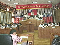 　莒光鄉民代表會召開第七屆第十一次臨時會。（圖／文：陳樂團）