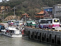 　這個月開始馬祖旅遊熱度重新加溫，海陸交通也跟著忙碌。（圖／文：陳鵬雄）