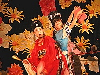   二○○五中秋「鄉音鄉情」戲曲歌舞表演粉墨登場。（圖／文：陳鵬雄、林冰芳、陳樂團）