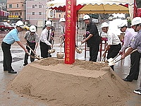 　「馬祖地區汙水下水道系統統包工程」舉辦動土典禮，象徵地區民生基礎工程又邁進一大步。（圖／文：曹重偉）