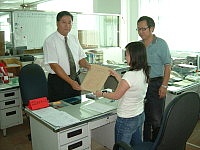 　莒光選區縣議員、鄉長候選人登記激烈。（圖／文：陳樂團）