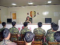 一九三旅舉行新兵精神講話。(圖/文:黃斯榆)