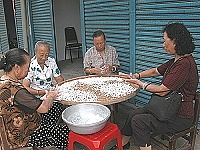 馬祖人的點心-白丸。（圖與文：陳鵬雄）