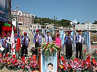 　縣長參選人楊綏生競選總部成立。（圖／文：曹重偉）