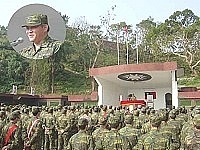 旅長期勉全體官兵在各級長官與幹部的領導下追求更卓越的工作成就與榮譽。(圖/文:蔡忠孝)