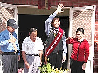 　縣議員候選人劉志慶競選總部成立。（圖／文：曹重偉）