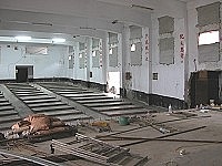 塘岐中正堂除舊佈新,內部空間有很大的變化。(圖/文:陳鵬雄)