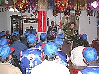 　南竿鄉長候選人曹爾旭競選總部成立。（圖／文：曹重偉）
