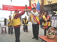   莒光鄉鄉長候選人柯玉官成立東莒競選總部。（圖／文：林冰芳）