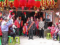   南竿鄉長候選人陳志銘競選總部成立。（圖／文：曹重偉）