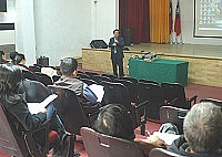 連江縣政府觀光局昨日舉辦九十四年度「小三通」宣導研討會。（圖／文：張登傑）