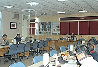 　連江縣政府昨日舉行九十五年公告土地現值評議會議。（圖／文：張登傑）