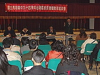 　國立馬祖高中跨海赴台舉辦台灣區學生家長親職教育座談會。（圖：馬祖高中提供）