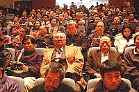 　第四屆縣長宣誓就職典禮，今年擴大到全民參與，出席人數打破歷年紀錄。（圖／文：張登傑）