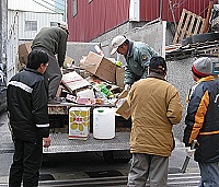 垃圾強制分類上路,東引鄉大部分民眾都能配合遵守,垃圾減量的成效也是立即明顯。(圖/文:陳其敏)