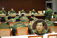 司令陸中將主持防衛部擴大會報,要求與會幹部要以「部隊過節、幹部過關」的心態,做好春節各項活動規劃,並貫徹總司令「基層紮根四項工作」要求。(圖/文:吳語軒)