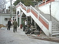 　莒光鄉國清週，駐軍一九四旅官兵全力支援。（圖／文：陳樂團）