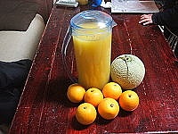 　利用水果入菜或是榨汁，可以讓家人更健康。（圖／文：林冰芳）