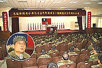 馬防部司令陸中將期許受訓士官自我精進,相互砥礪,成為受人敬重的領導幹部。(圖/文:吳語軒)