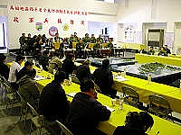 　連江縣政府與馬祖防衛指揮部聯合舉辦萬安二十九號動員演習政軍兵棋推演。（圖／文：曹重偉）