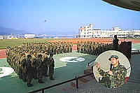 馬祖防衛指揮部指揮官陸中將代表防區所有官兵,歡迎所有新進弟兄加入馬防部工作與戰鬥的行列。(圖/文:吳語軒)