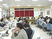 連江縣政府召開推動96至99年離島綜合建設實施方案研討座談會,凝聚共識。(圖/文:陳其敏)