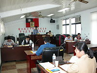 　北竿鄉代會第七屆第八次定期大會開議。（圖／文：陳鵬雄）