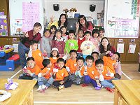 　敬恆附幼小朋友到東莒進行戶外教學。（圖／文：陳樂團）