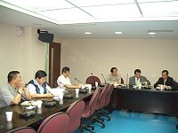 　府、會訪問團一行昨最後一站拜會農委會漁業署。（圖／文：宋志富）