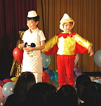 介壽附幼畢業晚會,宛如一場繽紛的變裝秀。(圖/文:陳其敏)