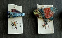 二忠曹育宸：機動小魚、二忠林潔心：條紋彩虹魚。