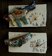 二忠曹鳴凱：狂暴戰車鯉魚、二忠陳芷娸：彩色魚。