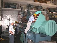   台電北竿電廠完成了四號機組組裝及測試工作。(圖／文：陳鵬雄)