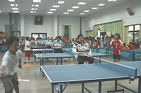 球類運動率先登場 籃球、桌球、網球場上沸騰。(圖/文:陳其敏、陳志銘、曹重偉)