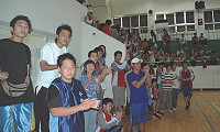　為了家鄉、母校的榮耀，選手們無不全力奮戰。（圖與文：陳其敏、陳志銘、曹重偉）