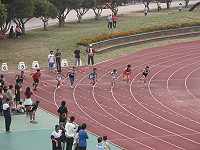 九五縣運田徑賽開跑－全力衝刺起飛　追逐榮耀。（圖與文：陳鵬雄、陳其敏、陳志銘、曹重偉）
