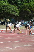 九五縣運田徑賽開跑－全力衝刺起飛　追逐榮耀。（圖與文：陳鵬雄、陳其敏、陳志銘、曹重偉）